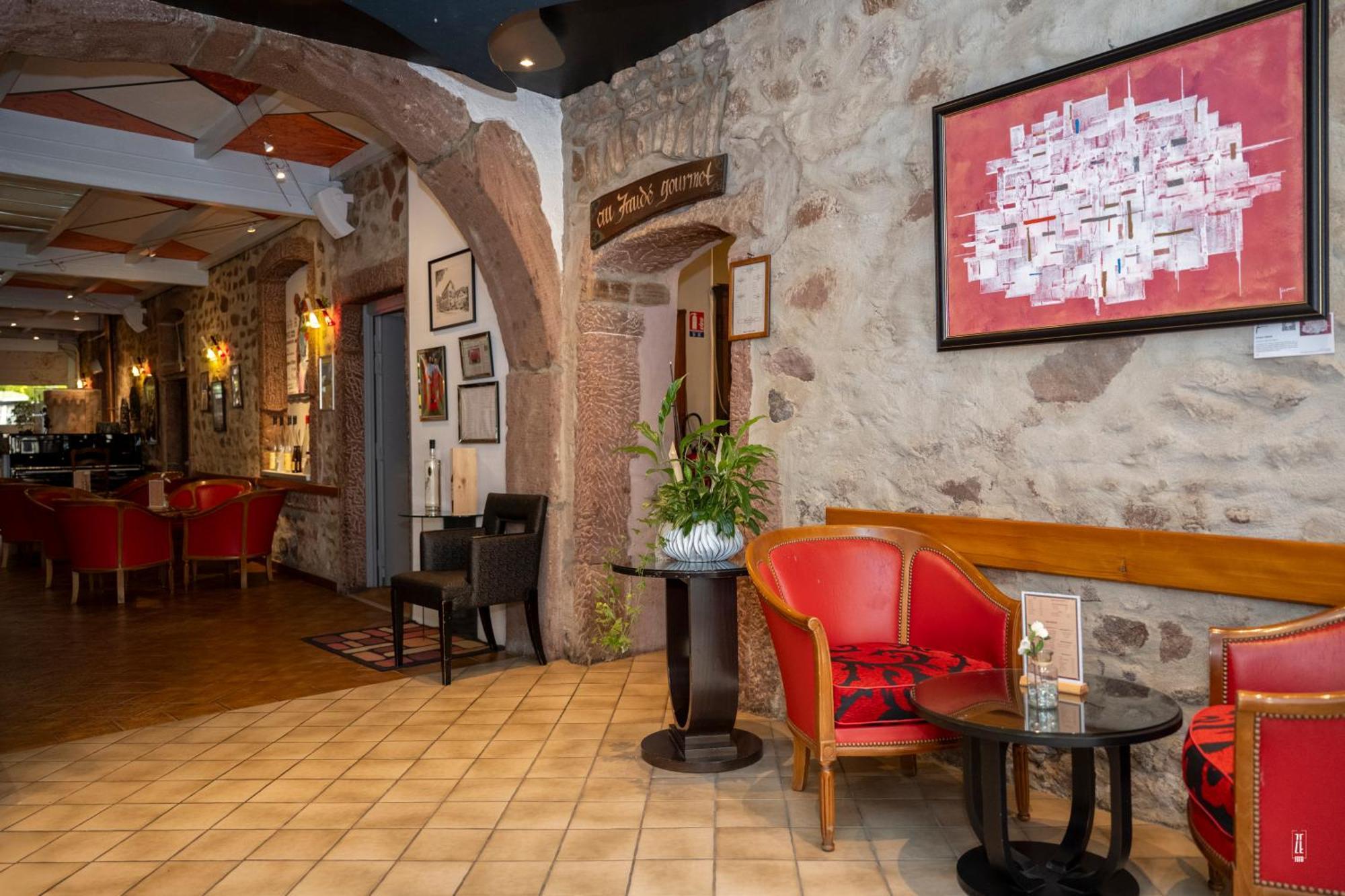 Logis Hotel Restaurant Le Faude Lapoutroie Exterior photo