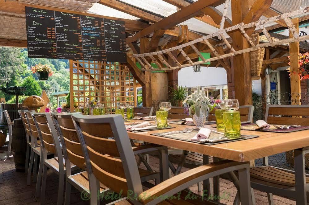 Logis Hotel Restaurant Le Faude Lapoutroie Exterior photo